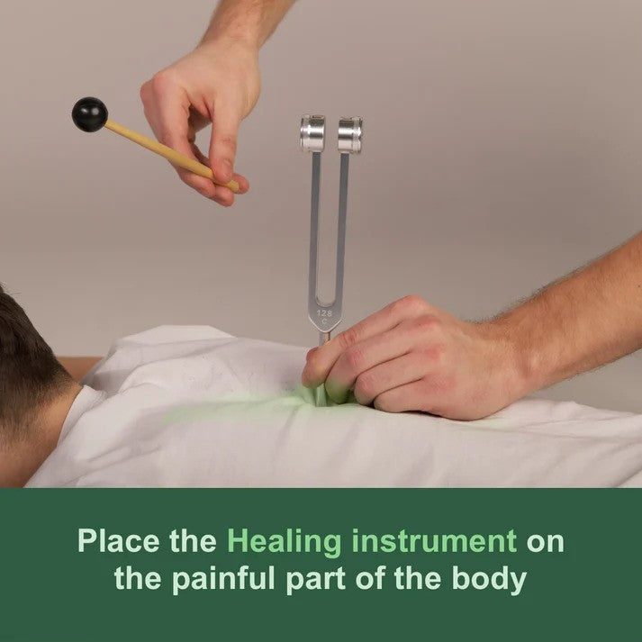 128 Hz Healing Therapy Fork Instrument