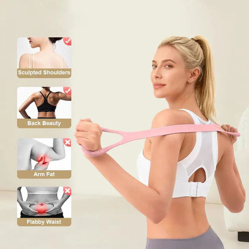 Figure 8 Silicone Resistance Exercise Bands (Pack of 2)