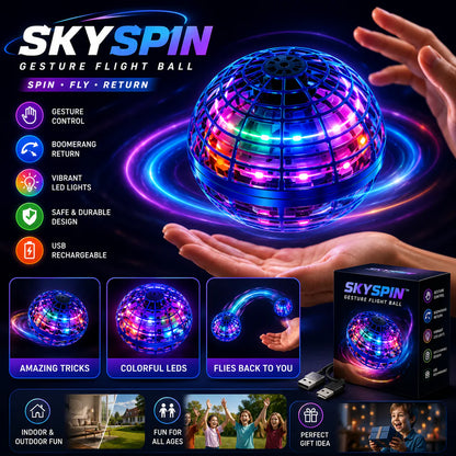 SkySpinner™ Gesture flying Ball