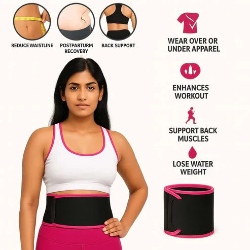 SweatBelly™ Waist Trimmer Belt (1 Year Guarantee)