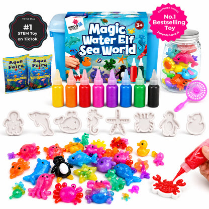DIY Magic Water Squish – Ocean World (Ages 3+)