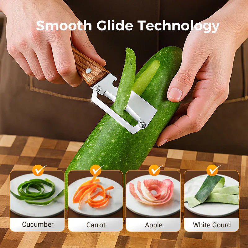 FastPeeler™ Vegetable Peeler for Kitchen-1 Year Warranty (Buy 1 Get 1 Free✨)