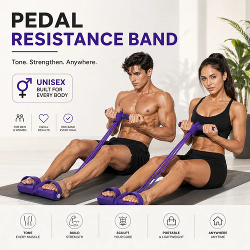 Yoga Pedal Puller Resistance Band for Home Exercise -50% Off