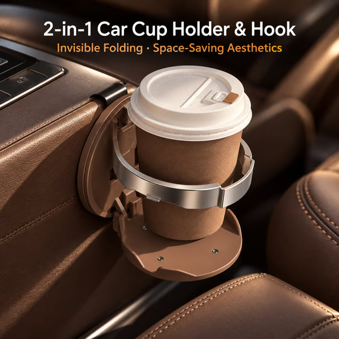 Universal Foldable Car Cup/Bottle Holder– (Perfect for all car)