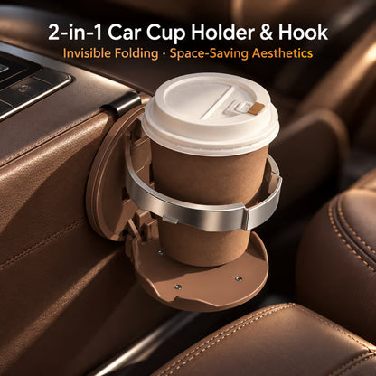 Universal Foldable Car Cup/Bottle Holder– (Perfect for all car)