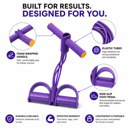 Yoga Pedal Puller Resistance Band for Home Exercise -50% Off