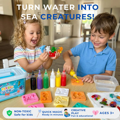 DIY Magic Water Squish – Ocean World (Ages 3+)