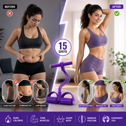 Yoga Pedal Puller Resistance Band for Home Exercise -50% Off