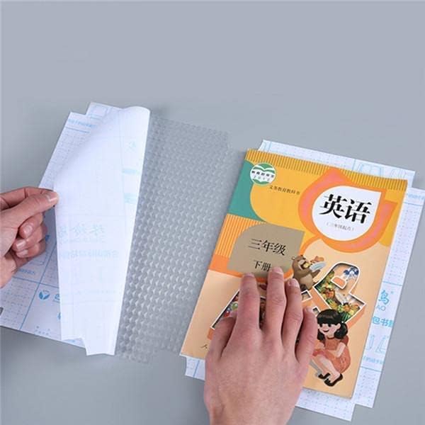 Self-adhesive transparent protective Note & Book cover (Pack of 30)