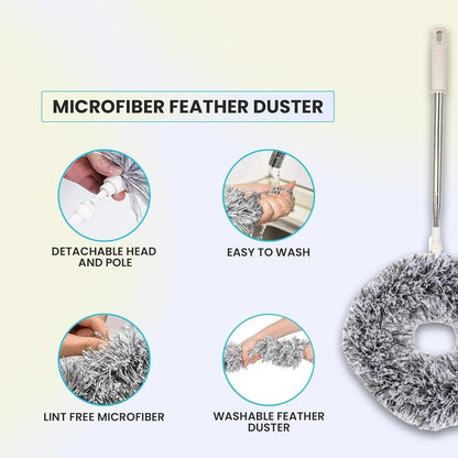 Flexible Long Handle Fan Cleaner Ceiling Duster
