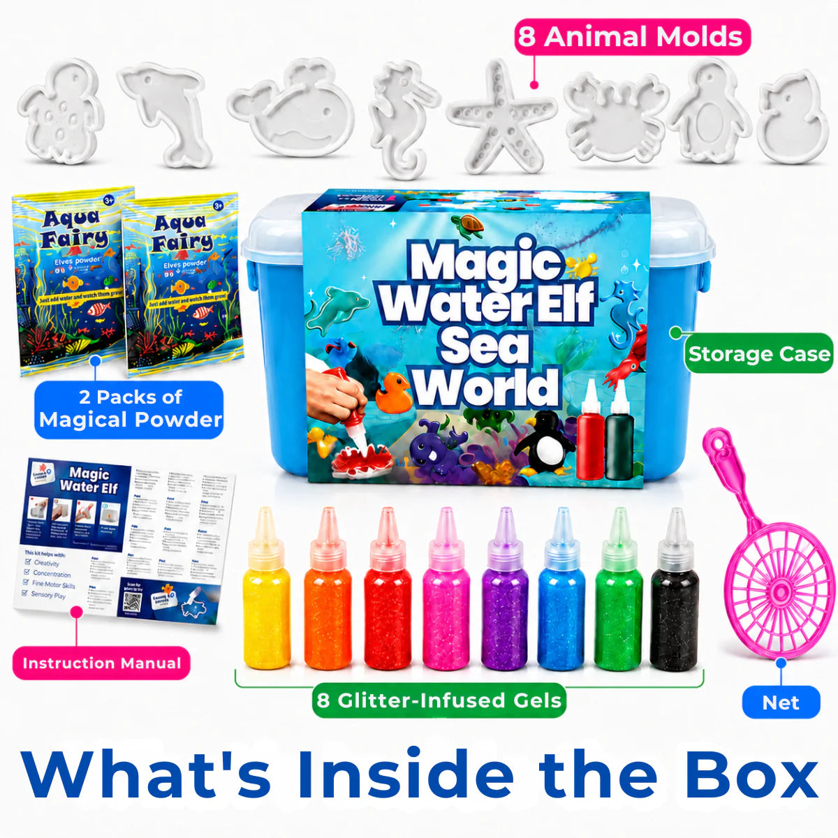 DIY Magic Water Squish – Ocean World (Ages 3+)