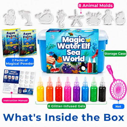 DIY Magic Water Squish – Ocean World (Ages 3+)