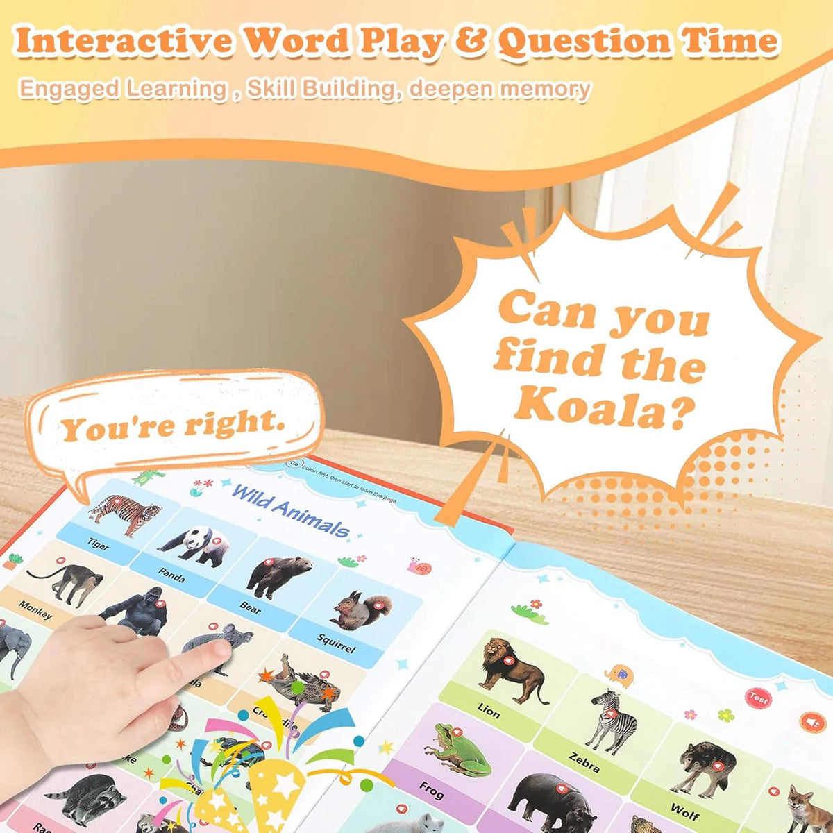 Learning Interactive First Phonics Sound Book (2-7year)