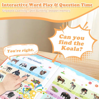 Learning Interactive First Phonics Sound Book (2-7year)