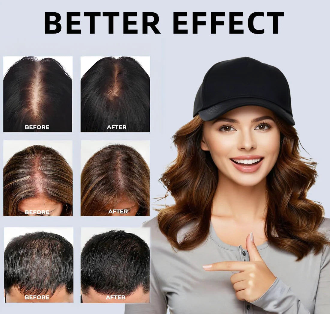 Quick Hair Regrowth Red Light Therapy Cap