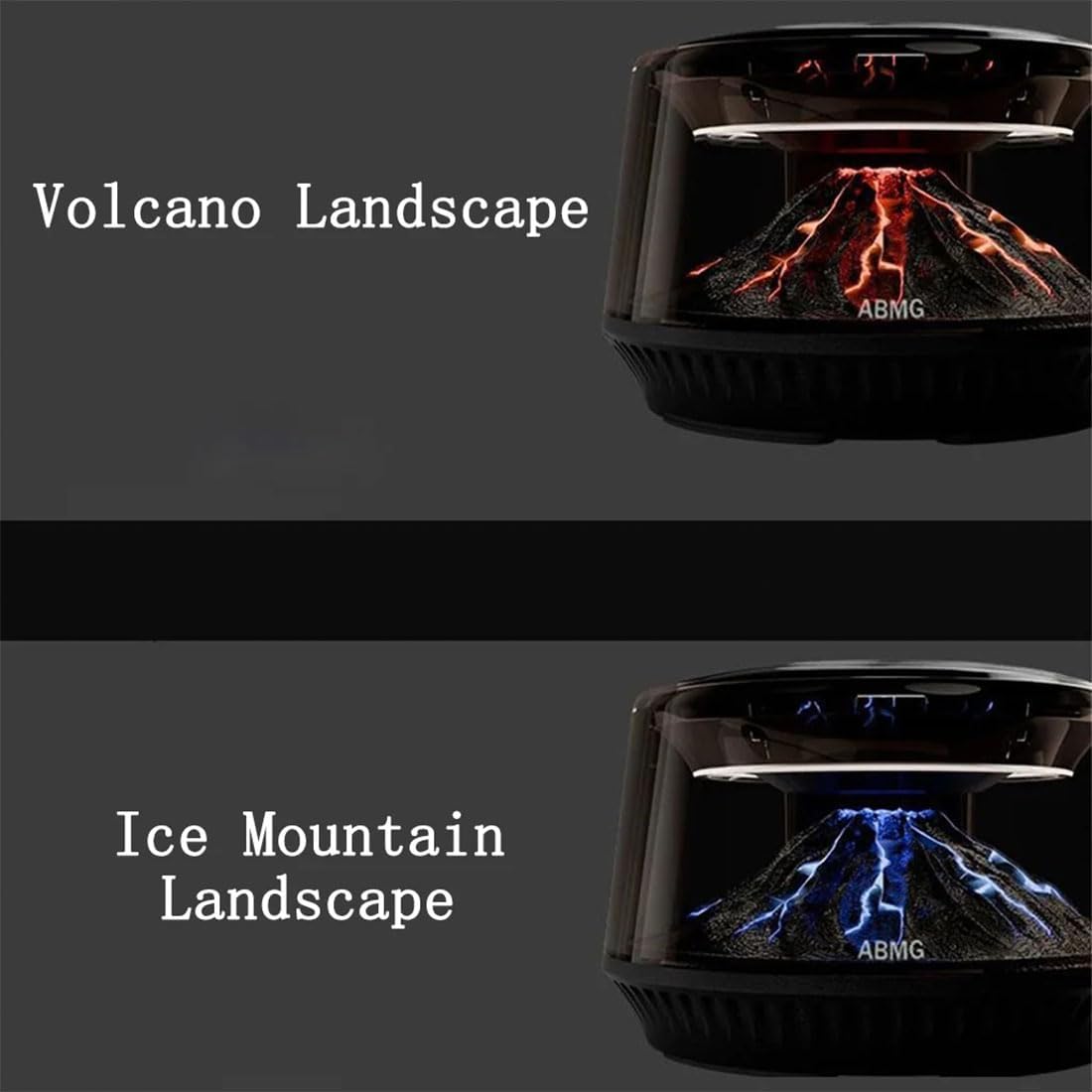 Volcano & Glacier Car Air Perfume(solar charged)