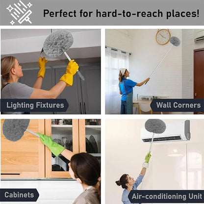 Flexible Long Handle Fan Cleaner Ceiling Duster