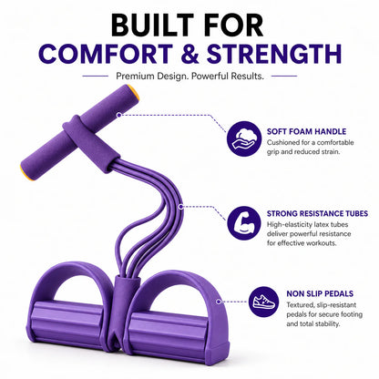 Yoga Pedal Puller Resistance Band for Home Exercise -50% Off
