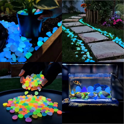 Luminous Stones – Mixed Color Night Glow Stones (150 pcs)