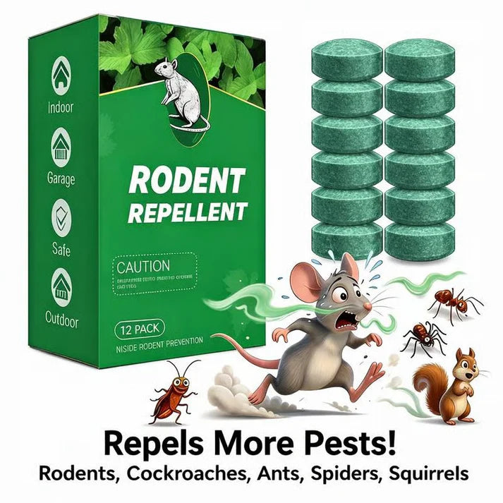 PestAway™ Rat & Cockroach Repellent Tablets(Pack of 12)