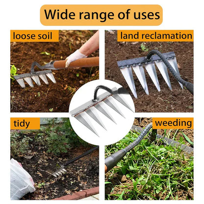 Japanese Heavy-Duty MultiPurpose Rake