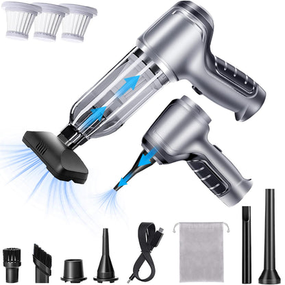 2-in-1 Wireless  Powerful Car Vacuum Cleaner