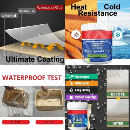 CrackSeal™-Transparent Waterproof Glue Sealant(Buy 1 Get 1 Free)
