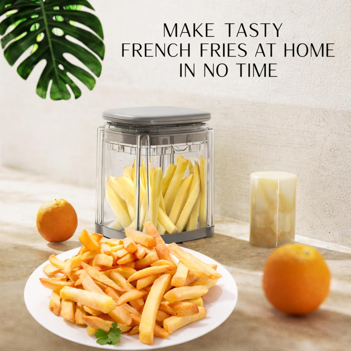 Snapit French Fry Cutter and Vegetable Chopper - Perfect for Potatoes, Onions