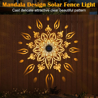Limited-time 50% off⏰Solar-Powered Mandala Projector Light