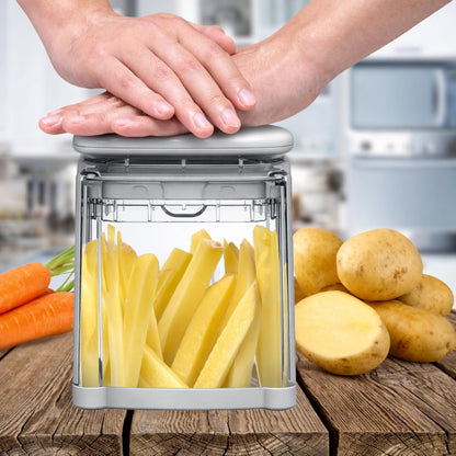 Snapit French Fry Cutter and Vegetable Chopper - Perfect for Potatoes, Onions