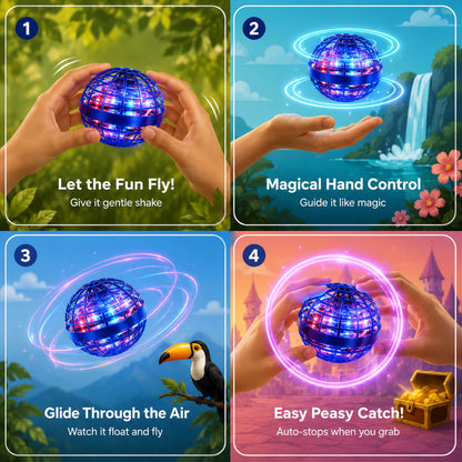 SkySpinner™ Gesture flying Ball