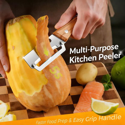 FastPeeler™ Vegetable Peeler for Kitchen-1 Year Warranty (Buy 1 Get 1 Free✨)