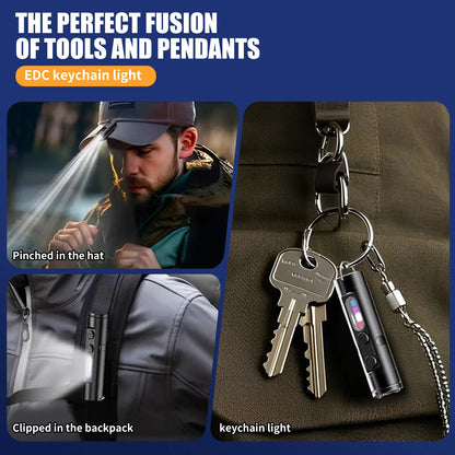 Mini Portable Aluminum Flashlight