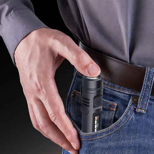 Mini Portable Aluminum Flashlight