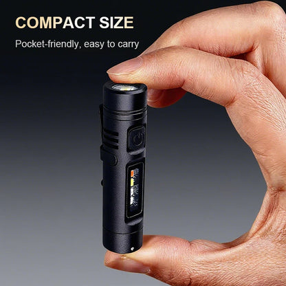 Mini Portable Aluminum Flashlight