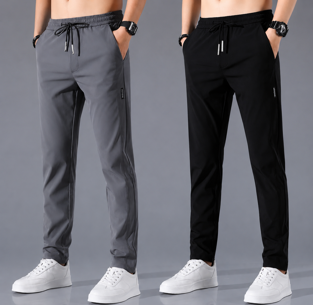 Lycra Track Pants: Buy 1 Get 1 Free Offer