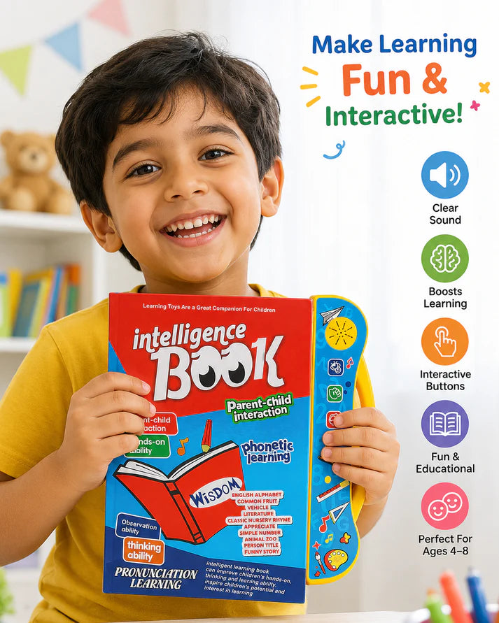 Learning Interactive First Phonics Sound Book (2-7year)