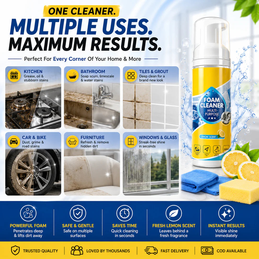All in One Multi-Purpose Stain Remover -(Buy 1 Get 1 Free)