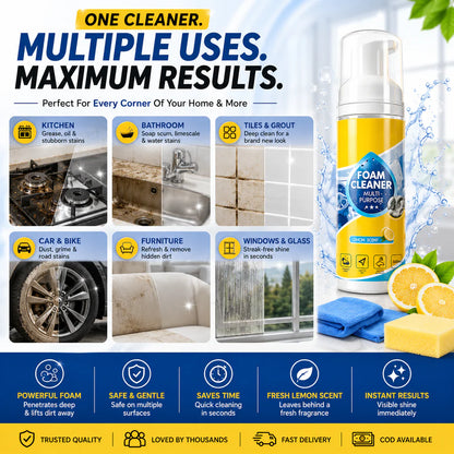 All in One Multi-Purpose Stain Remover -(Buy 1 Get 1 Free)