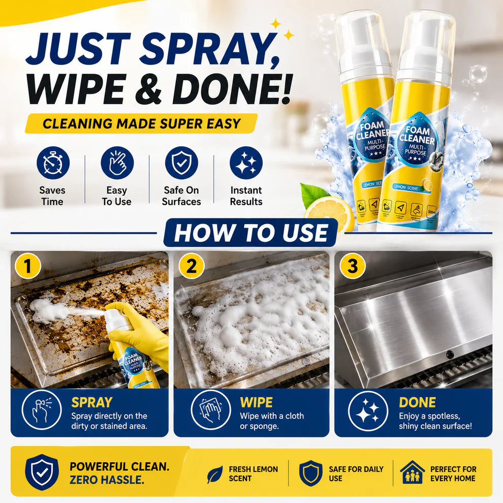 All in One Multi-Purpose Stain Remover -(Buy 1 Get 1 Free)