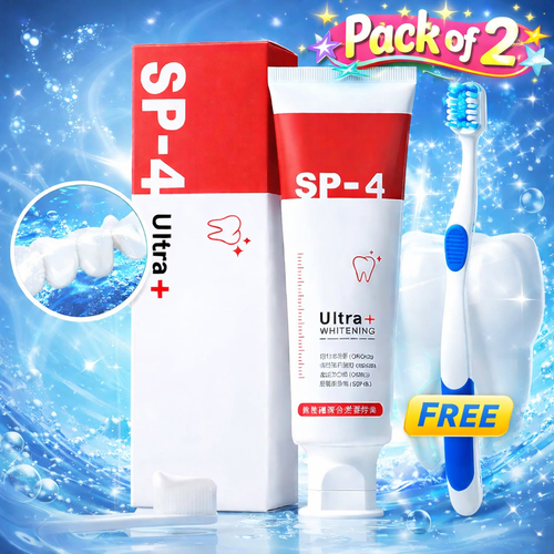 SP-4 Probiotic Whitening Toothpaste, Teeth Whitening Toothpaste (Pack of 2)