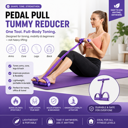 Multifunction Pedal Pull Resistance Band