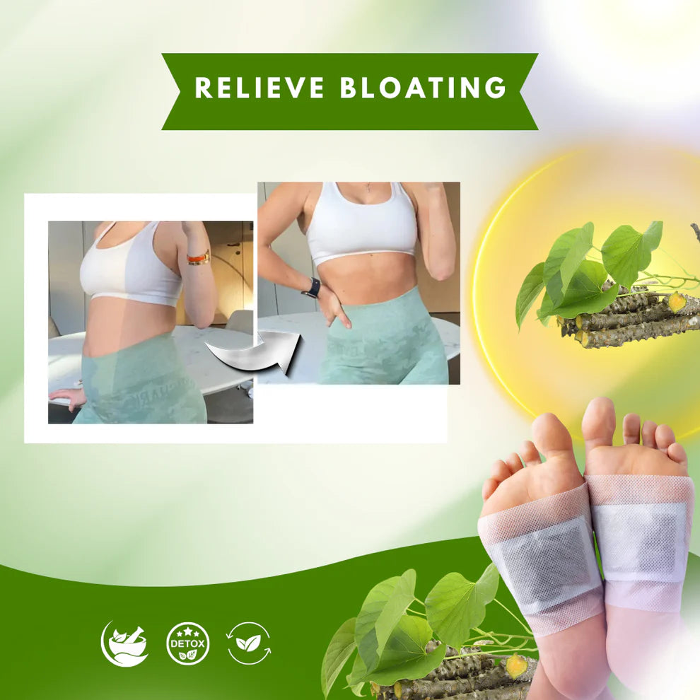 Detox Foot Patches Herbal  🌿✨ (Buy 1 Get 1 Free🔥)