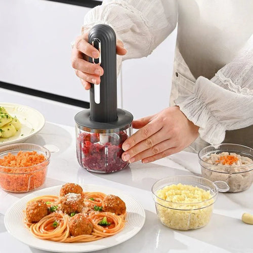 FastPrep 4-Bowl Rechargeable Chopper