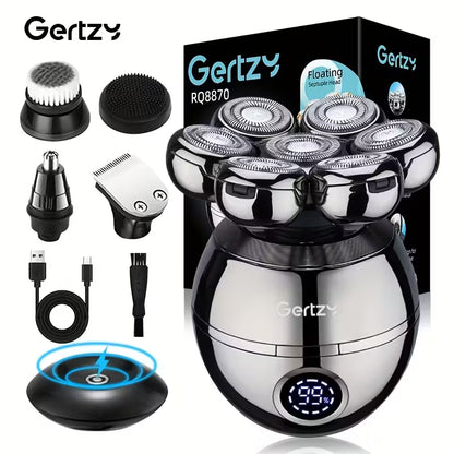 5 in 1 Electric Shaver kit, Equipped with Rotary Blades