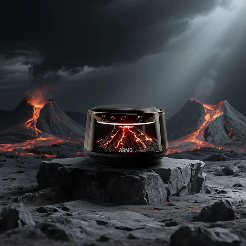 Volcano & Glacier Car Air Perfume(solar charged)