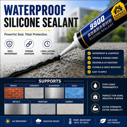 Waterproof Silicone Sealant Best for Roof & Leak Repair