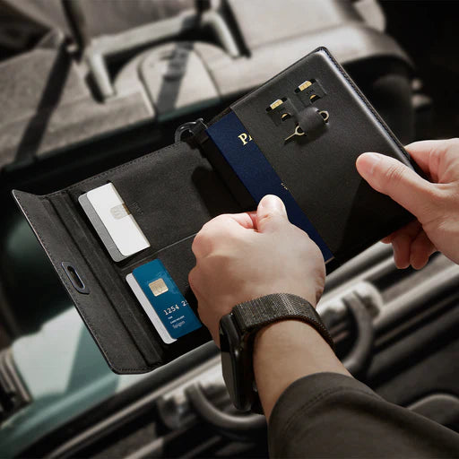 RFID Travel Wallet-Passport Holder Organizer