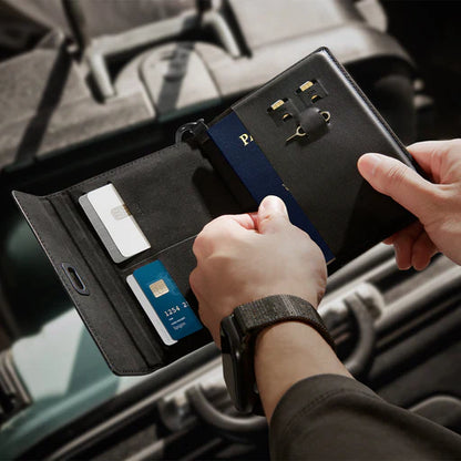 RFID Travel Wallet-Passport Holder Organizer