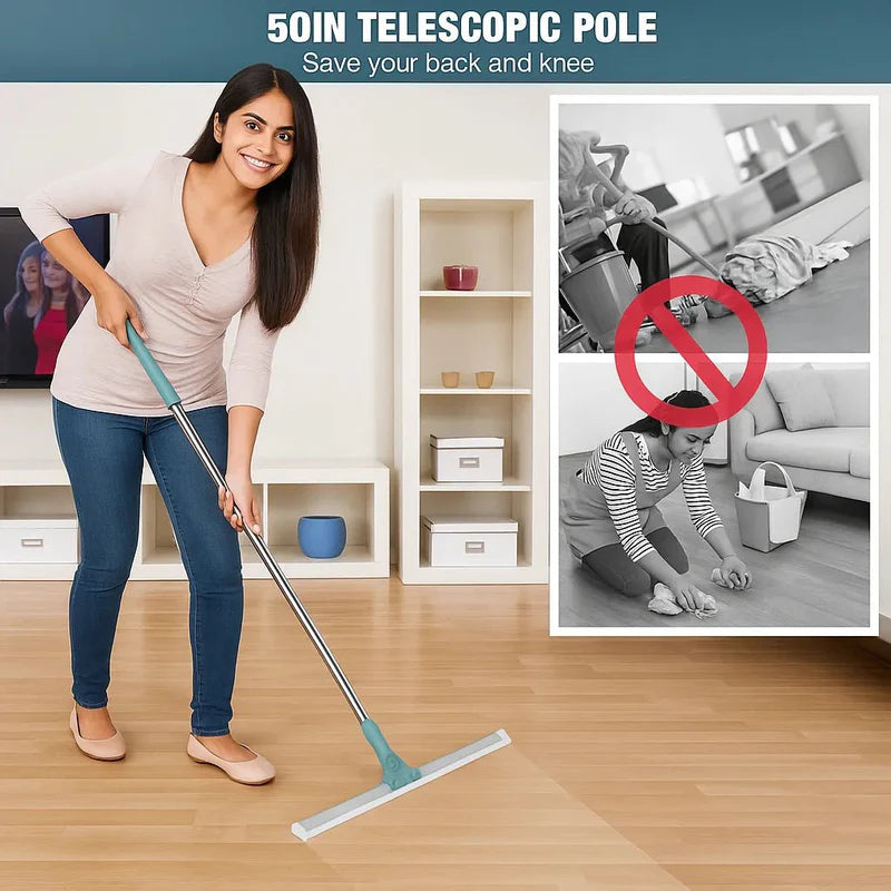 Multipurpose Wiper | Adjustable Silicon Blade | 180° Rotating Head